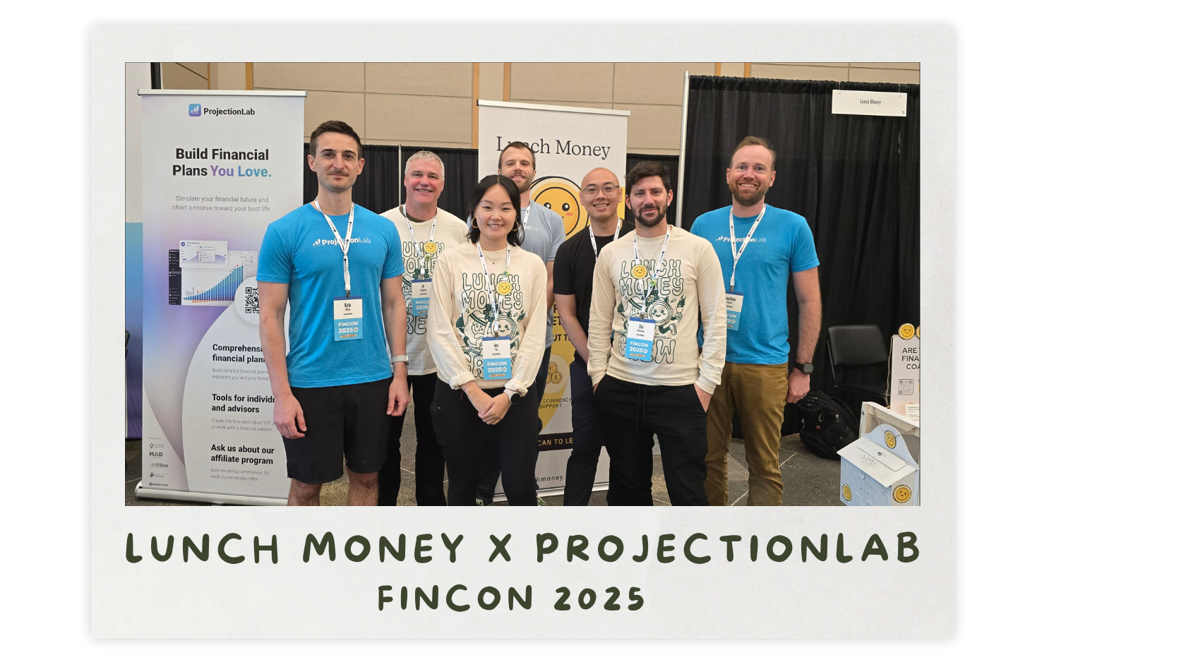 Lunch Money and ProjectionLab at FinCon 2025